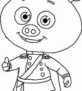 Pages Coloring Super Why Word Girl Printable Pig Getcolorings Prince Color sketch template