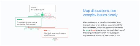 kialo noise  digital debates