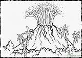 Volcano Volcan Kilauea Naturales Volcanes Riesgos Erupting Páginas Biología Verano Dinosaurios Imprimibles Dibujar Portadas Mentve Innen Cool2bkids sketch template