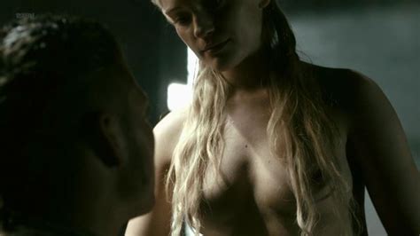 nude video celebs alicia agneson nude vikings s05e03