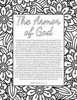 God Armor Coloring Printable Pages Faith Prayer Kids Choose Board Verse sketch template