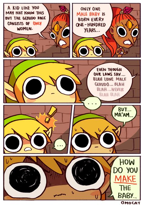 Chibi Cute Cool Omocat Awesome Zelda Link Comics Fan Art