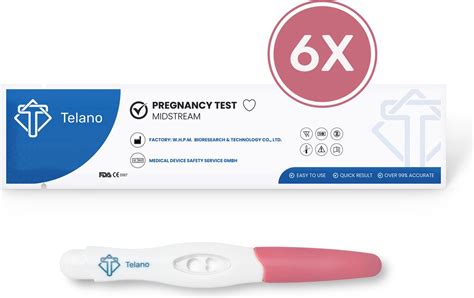 telano zwangerschapstest extra vroeg hartjesvenster  stuks zwangerschapstesten bol