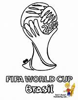 Coloring Pages Soccer Fifa Logos Cup Printable Futbol Football Brazil Para Colouring Yescoloring Kids Boys Color Uefa Imprimir Badge Book sketch template