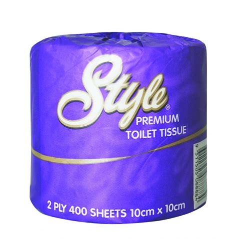 Style Scented Toilet Rolls 2 Ply 400 Sheet Wrapped 48 Rolls Available