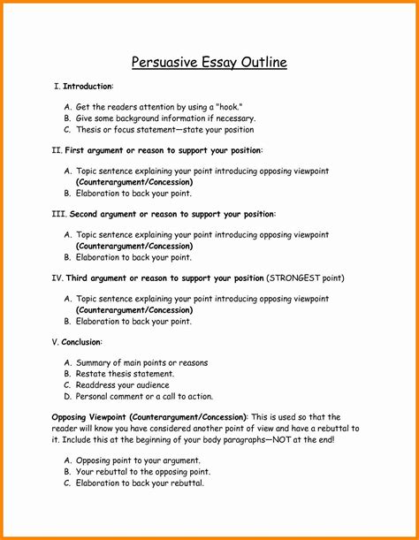 rough draft outline template dopton