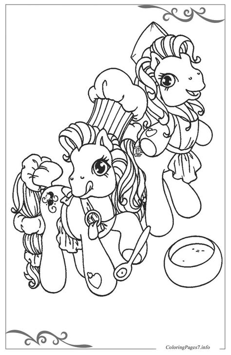 pony  printable coloring pages  children
