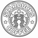 Starbuck sketch template