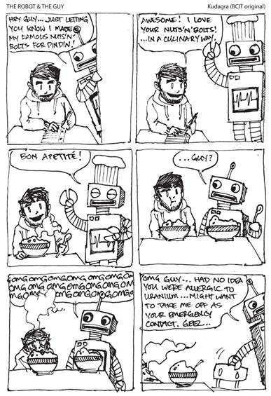 Comic The Robot And The Guy Link Magazine