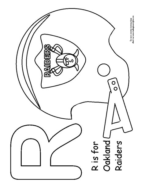 raiders logo coloring page printable coloring pages