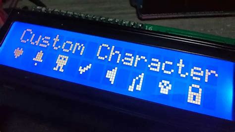 create custom characters   ic lcd easily