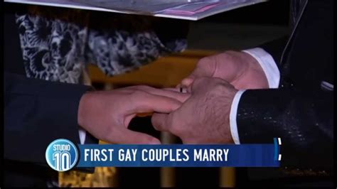 australia s first same sex marriage youtube