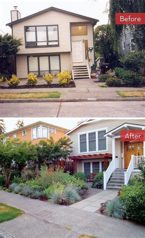 roundup  yard landscaping makeovers curbly lawn  front yard