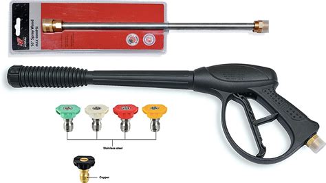 premium gasoline high washer pressure replacement kit universal spray gun   wandlance