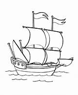 Coloring Ship Pages Caravel Boats Ships Colouring Drawing Activity Portuguese Sheets Bluebonkers Merchant Printable Different Mayflower Types Maria Clipart Santa sketch template