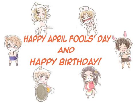happy birthday april fool kid hetalia photo  fanpop