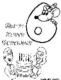 birthday coloring pages  printable colouring pages  kids