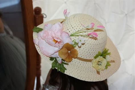 items similar   girls tea party hats flower girl   top
