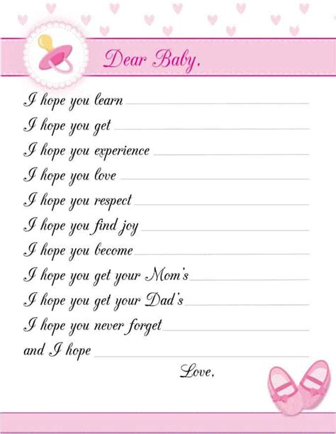 printable baby shower games  girls simply stacie