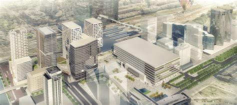beeld nieuw ontwerp stadsplateau forum centraal station gepresenteerd de utrechtse