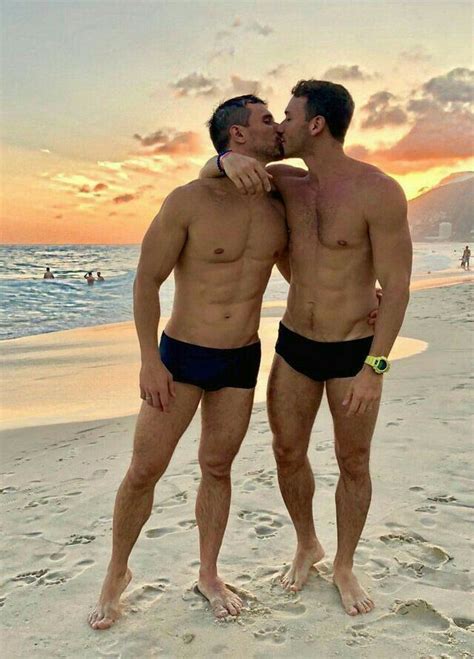 Pin By Goodicktion On Intimate Guys In Speedos Men Kissing