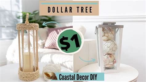 dollar tree coastal decor diy summer decor collaboration