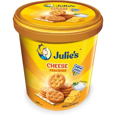 julies cheese crackers tub ntuc fairprice