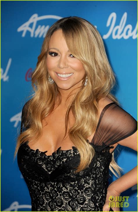 Mariah Carey American Idol 2013 Season 12 Finalists Party Photo