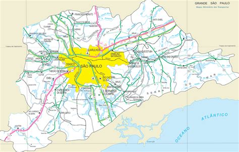 Maps Of Cities São Paulo