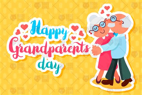 happy grandparents day  illustrations design bundles