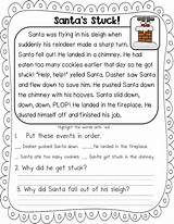 Passages Comprehension Fluency Stuck Primary sketch template