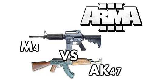 Arma 3 M4 Vs Ak47 Youtube