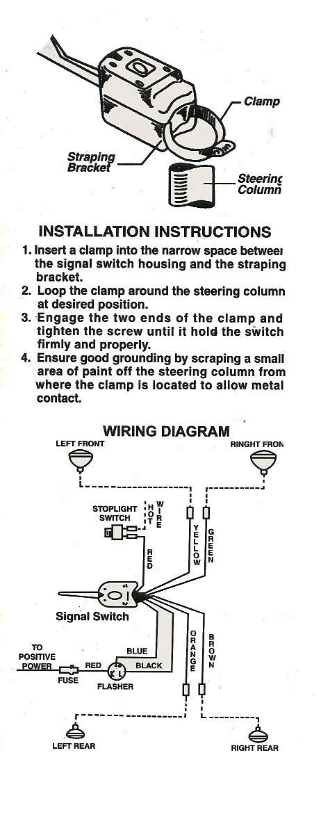 rhox universal turn signal wiring diagram wiring diagram  schematic role