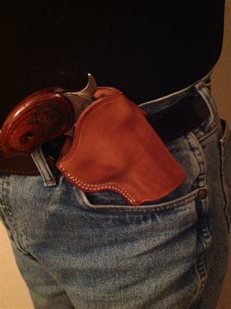 Custom Leather Cross Draw Holster The Overton Fits Bond Arm Etsy