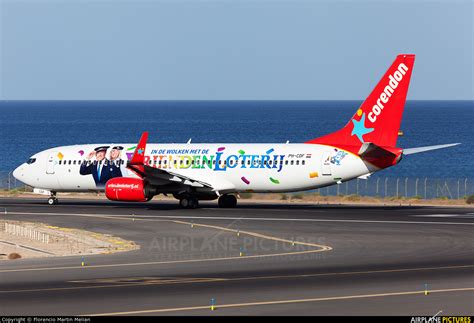 ph cdf corendon dutch airlines boeing    lanzarote arrecife photo id