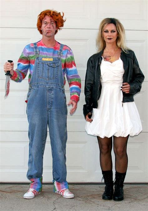 Chucky And Tiffany Chucky Halloween Costume Bride Of