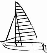 Segelboot Malvorlage sketch template