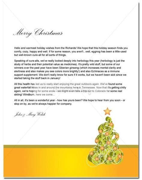 guide  finding   christmas letter template
