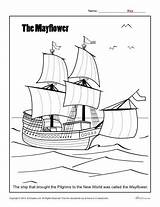 Mayflower Thanksgiving Worksheet K12reader sketch template