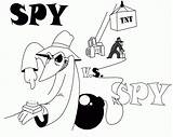 Spy Vs Coloring Pages Deviantart Popular Getdrawings Drawing Library Favourites sketch template