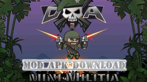 mini militia mod apk  aka doodle army  game