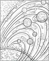 Astronomy Trippy sketch template