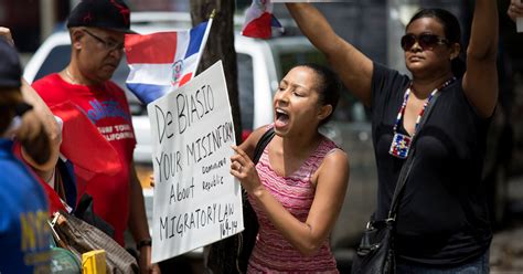 de blasio adds his voice to debate over dominican deportation law the