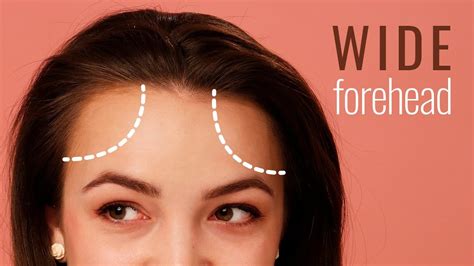 wide forehead ideas hairstyles