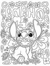 Stitch Lilo Mandalas Inspirant Animales Downloadable Imprimer Craftedhere Coloriages Benjaminpech sketch template