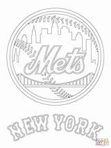 Coloring Mets Pages Logo York Mlb Baseball Printable Jets City Rangers Chiefs Skyline Sport Print Football Cubs Kids Kc Chicago sketch template