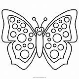 Schmetterling Borboleta Coloring Animais Ultracoloringpages sketch template