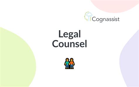 legal counsel cognassist