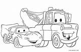 Mcqueen Mater Tow Sally Cool2bkids Sheriff sketch template