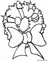 Coloring Bow Christmas Hair Pages Bows Getcolorings Printable Wreath Getdrawings sketch template